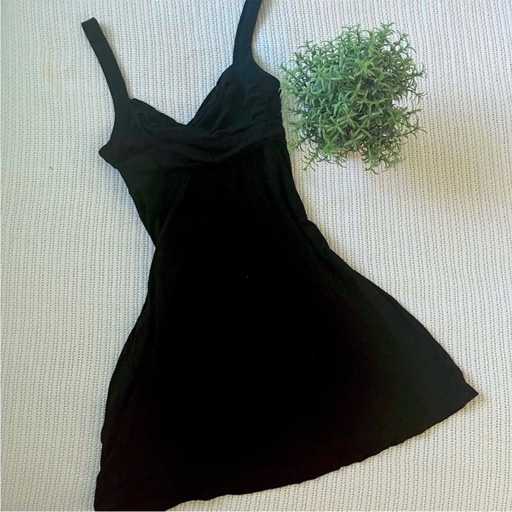 Black 2000s Mini Dress